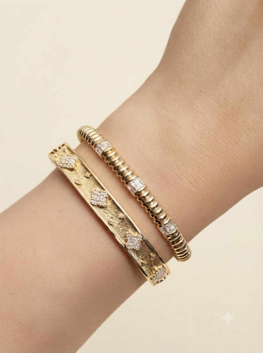 Baget Taşlı Bracelet