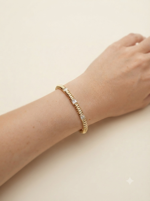 Baget Taşlı Bracelet
