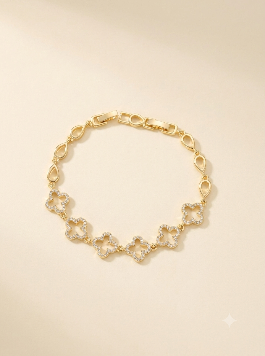 Glimmer Clover Bileklik